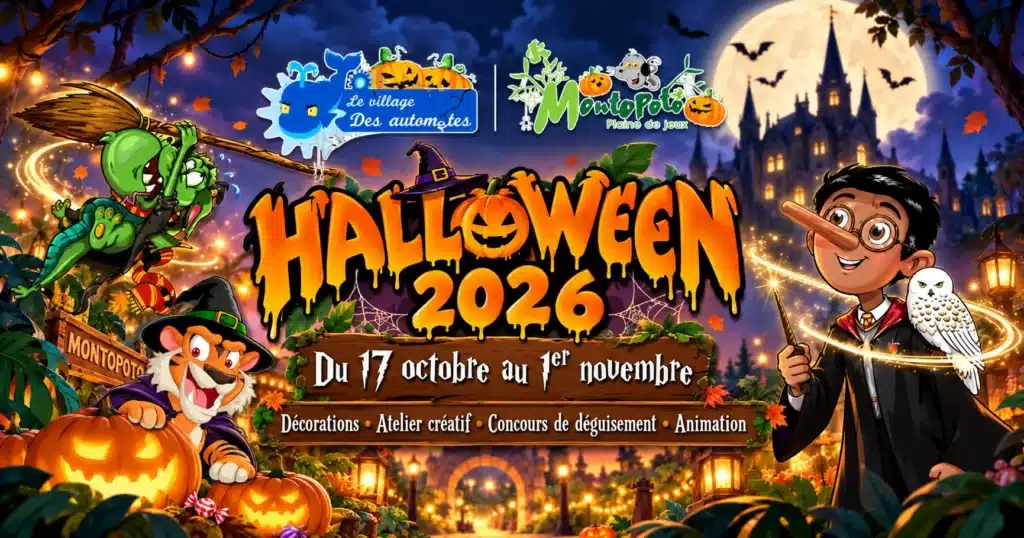 Grande chasse aux bonbons dans la jungle de Montopoto pour Halloween 2026.
